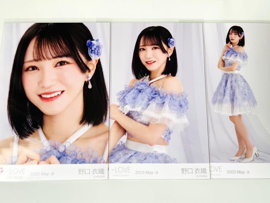 野口衣織 イコラブ生写真直筆 イコラブ 生写真 直筆 野口衣織 LOVE