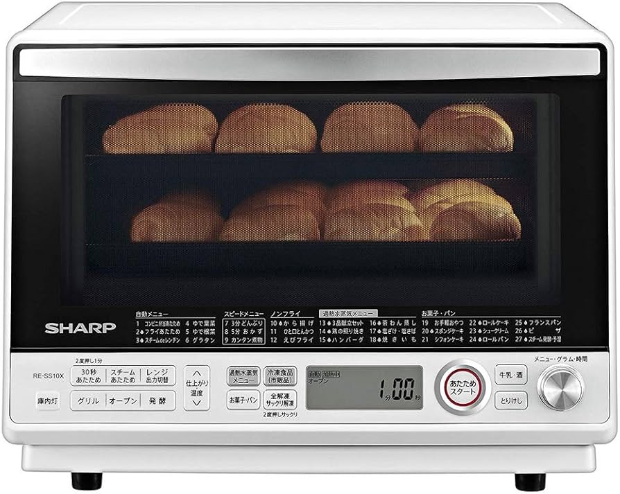 Amazon | シャープ 過熱水蒸気 オーブンレンジ 31L コンベクション 2段