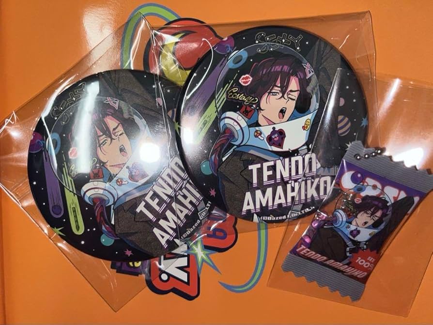 カリスマ ガンボ 缶バッジ 天堂天彦 カリスマ 天堂天彦 缶バッジ