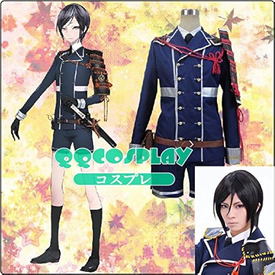 Amazon.co.jp: コスプレ衣装+ ウイッグ 刀剣乱舞 薬研藤四郎 cosplay