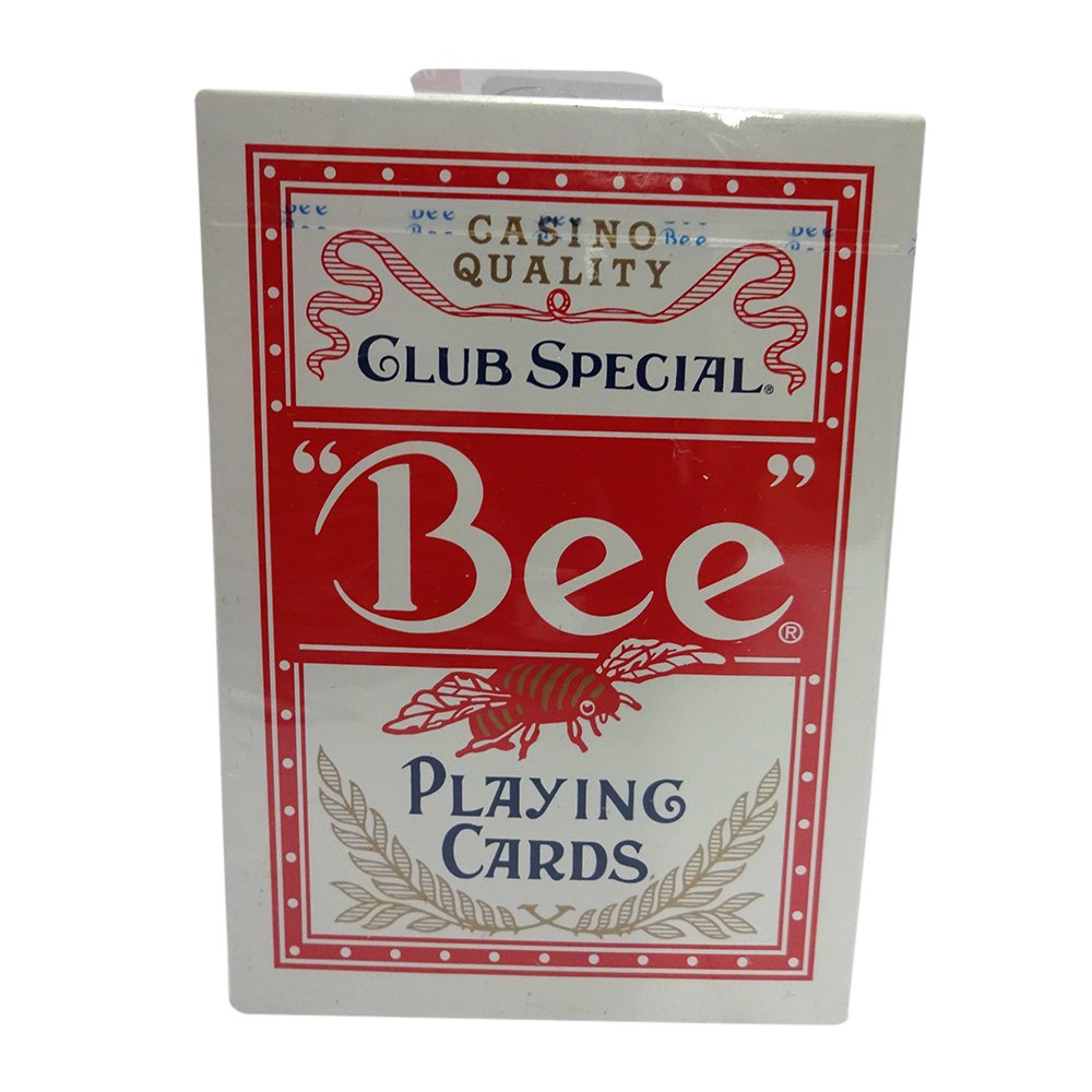 Amazon.co.jp: Bee(ビー) No.92 Club Special トランプ 赤 ゴールド