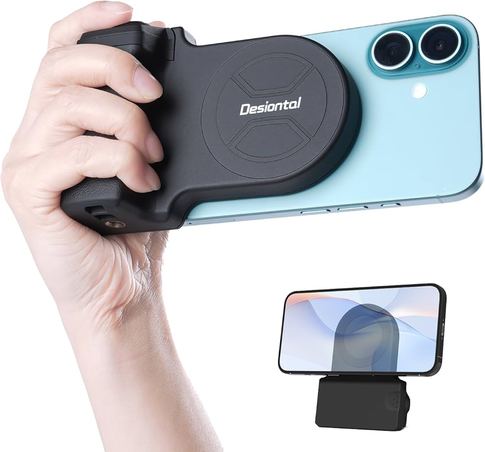 Amazon.co.jp: iPhone Magsafe 携帯電話用磁気カメラグリップ ビデオ