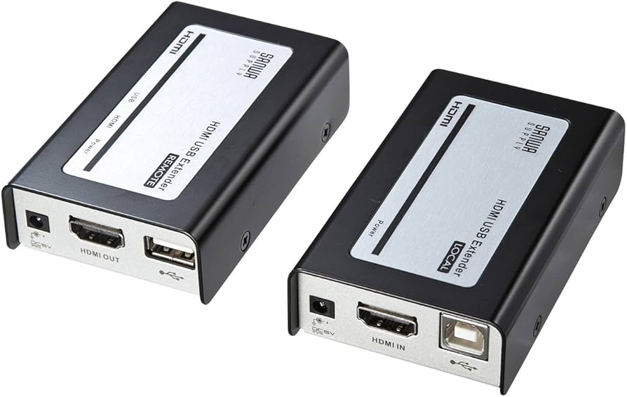 Amazon | サンワサプライ HDMI+USB2.0エクステンダー VGA-EXHDU