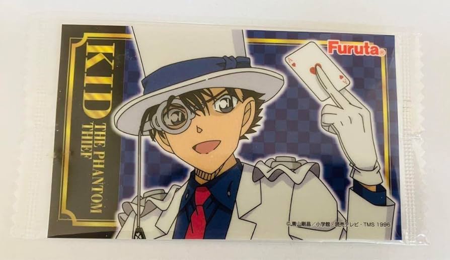 Amazon.co.jp: コナン 怪盗キッド シール カード トランプ柄 : おもちゃ
