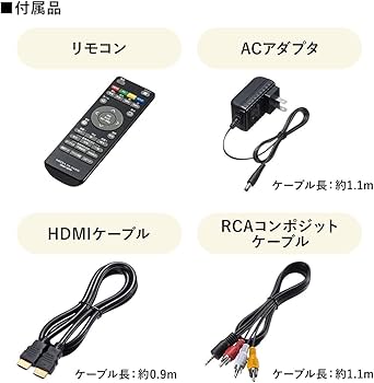 Amazon.co.jp: サンワサプライ メディアプレーヤー HDMI/RCA出力 USB