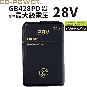 Amazon.co.jp: 長信ジャパン 2025 モデル GB-POWER 28V ファン