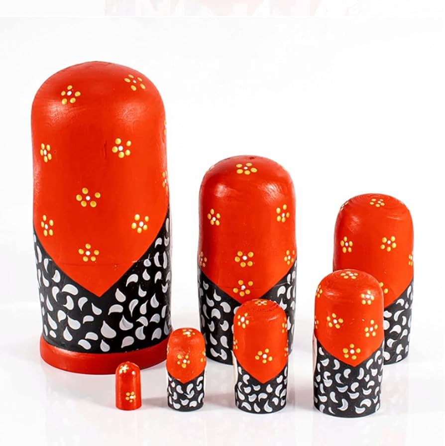 Amazon.co.jp: ロシア人形 Matryoshka 7層の伝統的なロシアの