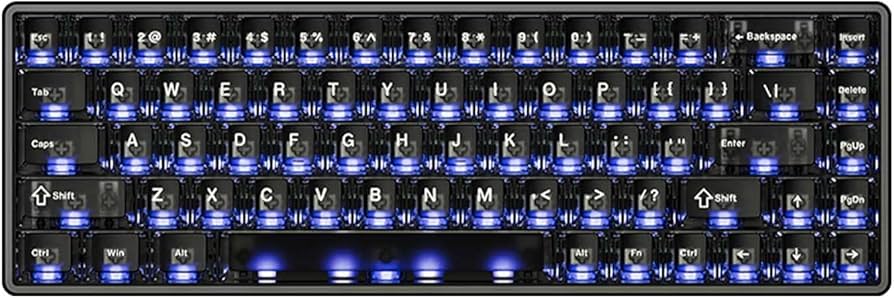 Amazon.com: ATK 68 V3 Esports Hall Effect Keyboard, 65% 68-Key