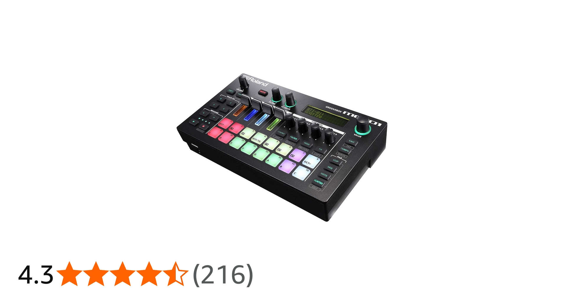 Amazon | Roland ローランド グルーブボックス MC-101 リズムマシン