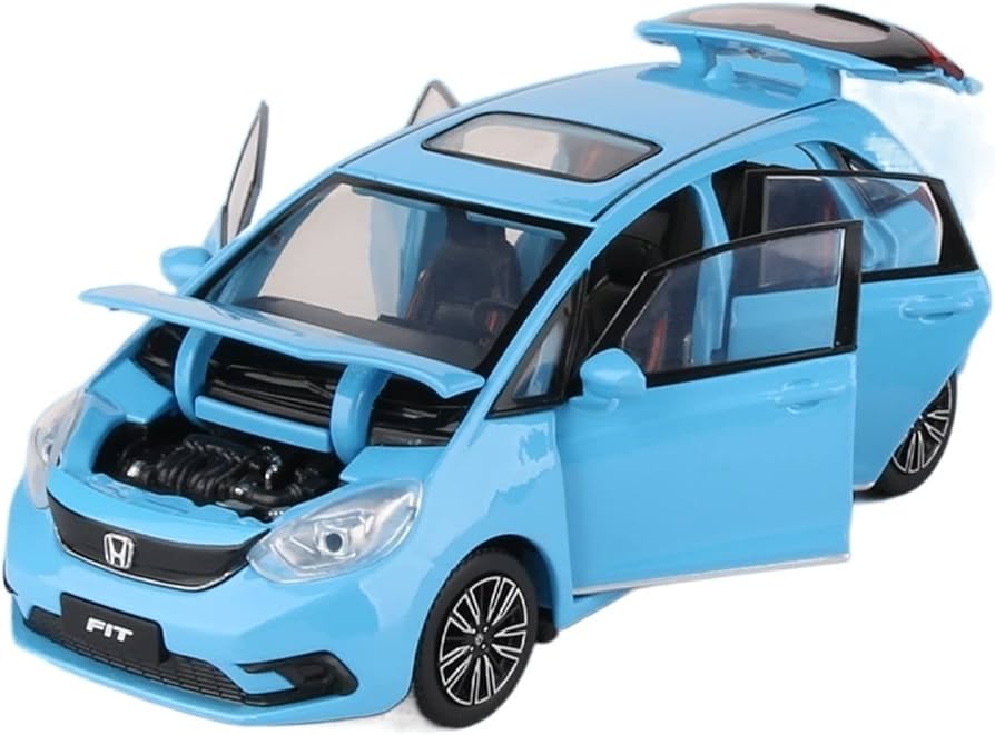 Amazon.co.jp: ミニカー スケールモデルカー 1:32 ホンダフィット合金