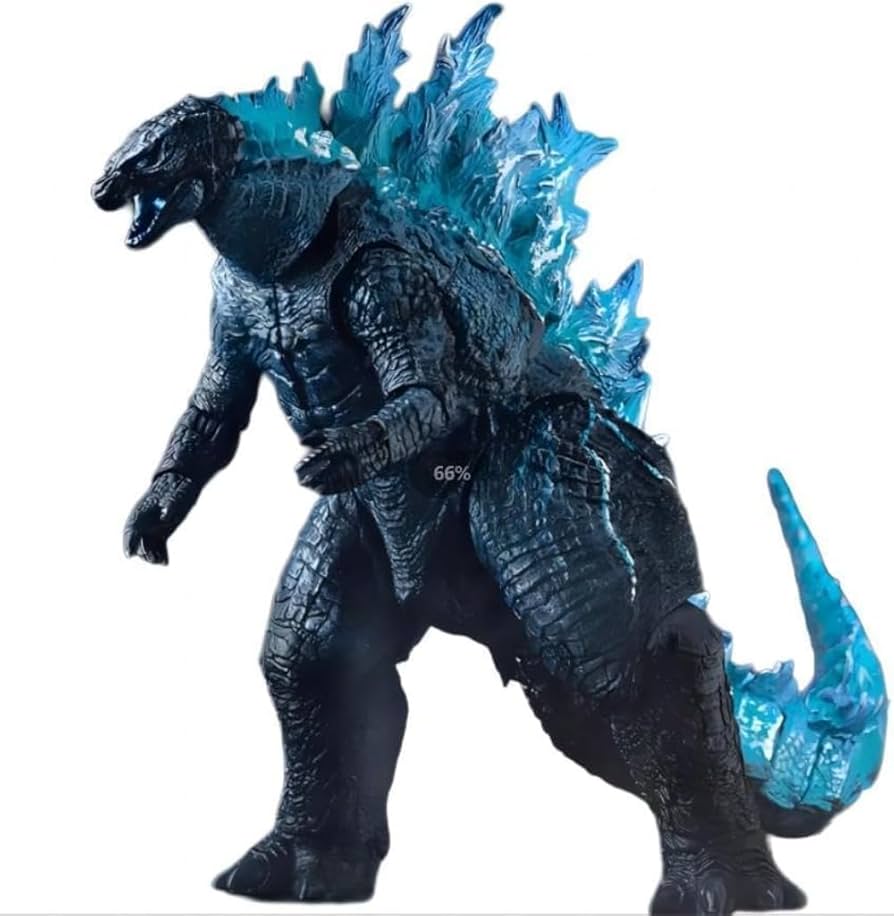 Amazon.co.jp: 進化したブルーバック ゴジラ 怪獣 轟音 高さ約16cm 1
