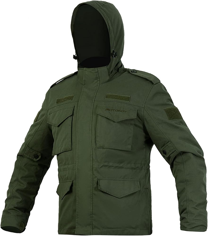 BAD BOY USA バイクジャケットカーキオリーブ Y2k プロテクター付き