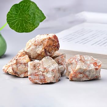 Amazon.co.jp: SUKIMIND 400gセット レッド グリッド ストーン 原石