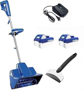 Amazon.co.jp: 電動除雪機 充電式家庭用除雪スコップ 電動（バッテリー