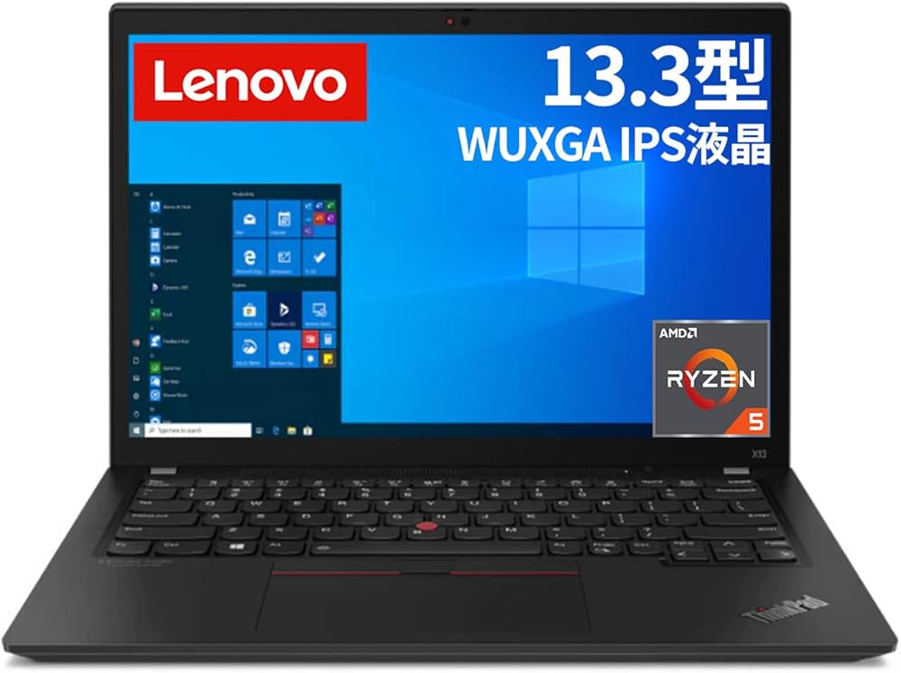 Amazon.co.jp: 直販 ノートパソコン：ThinkPad X13 Gen 2 AMD Ryzen 5