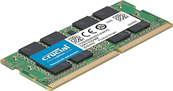 Crucial 32GB Kit (16GBx2), 260-pin SODIMM, DDR4 PC4-21300, at