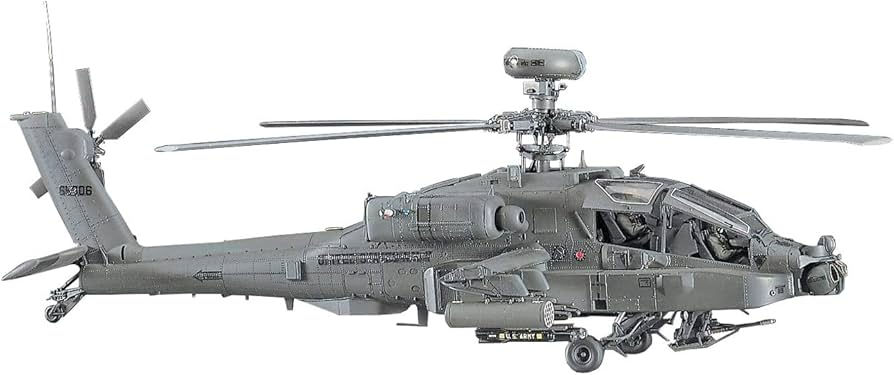 Amazon | ハセガワ 1/48 アメリカ陸軍 AH-64D アパッチ ロングボウ