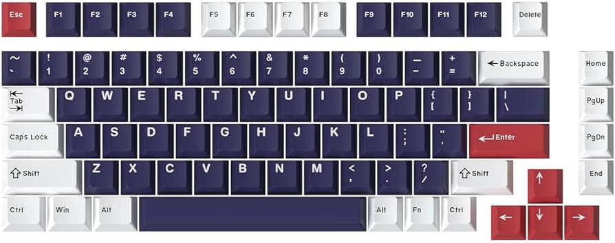 Amazon.co.jp: DrunkDeer A75 キーキャップセット チェリー