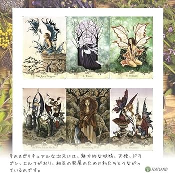 Amazon.co.jp: 【日本語解説書付き】フェアリー ウィズダム オラクル