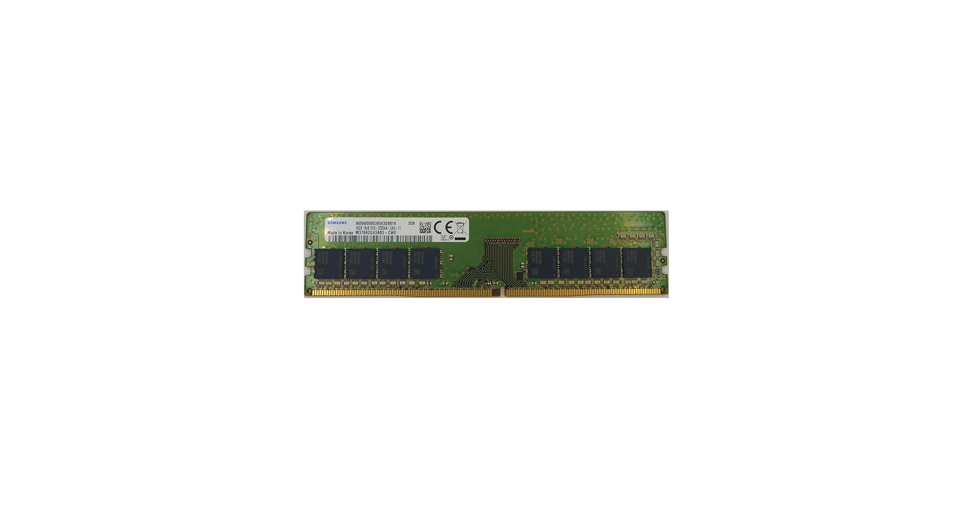 Samsung 16GB DDR4 3200MHz PC4-25600 1.2V 1Rx8 288-Pin UDIMM