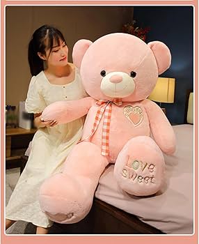 Amazon｜M．ASSOLATO ぬいぐるみ くま ピンク テディベア 熊