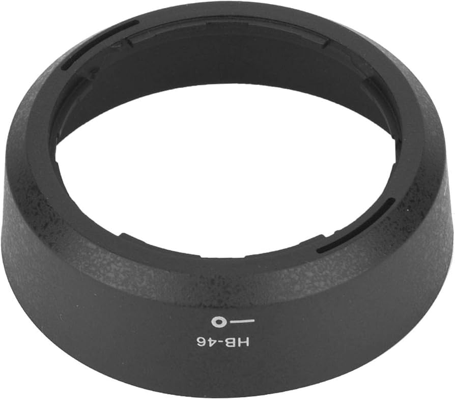Amazon | レンズフード、リバーシブルデザインブラックHB-46 BSレンズ