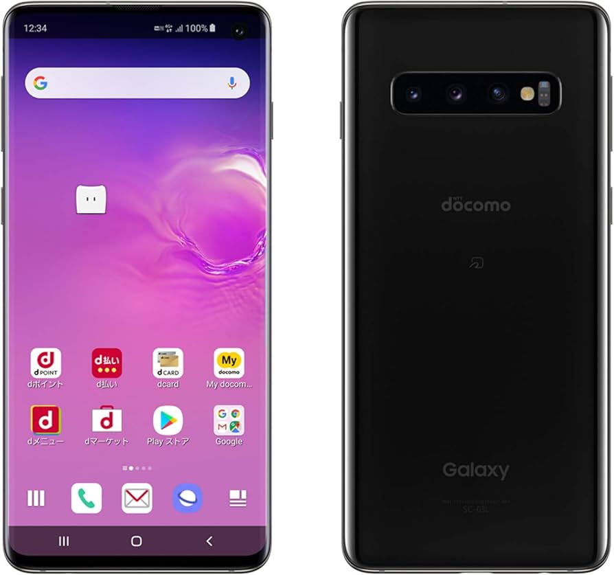 Amazon | Galaxy S10 SC-03L Prism Black SIMフリー | Galaxy