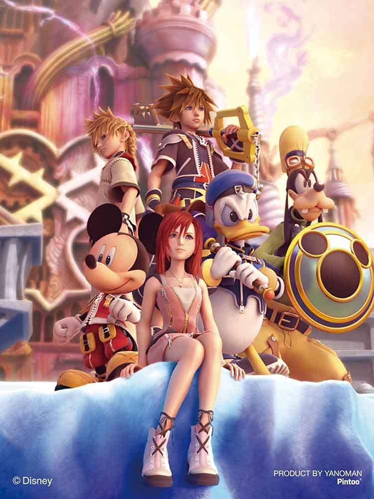 Amazon | 150ピース ジグソーパズル KINGDOM HEARTS 2 【プチパリエ