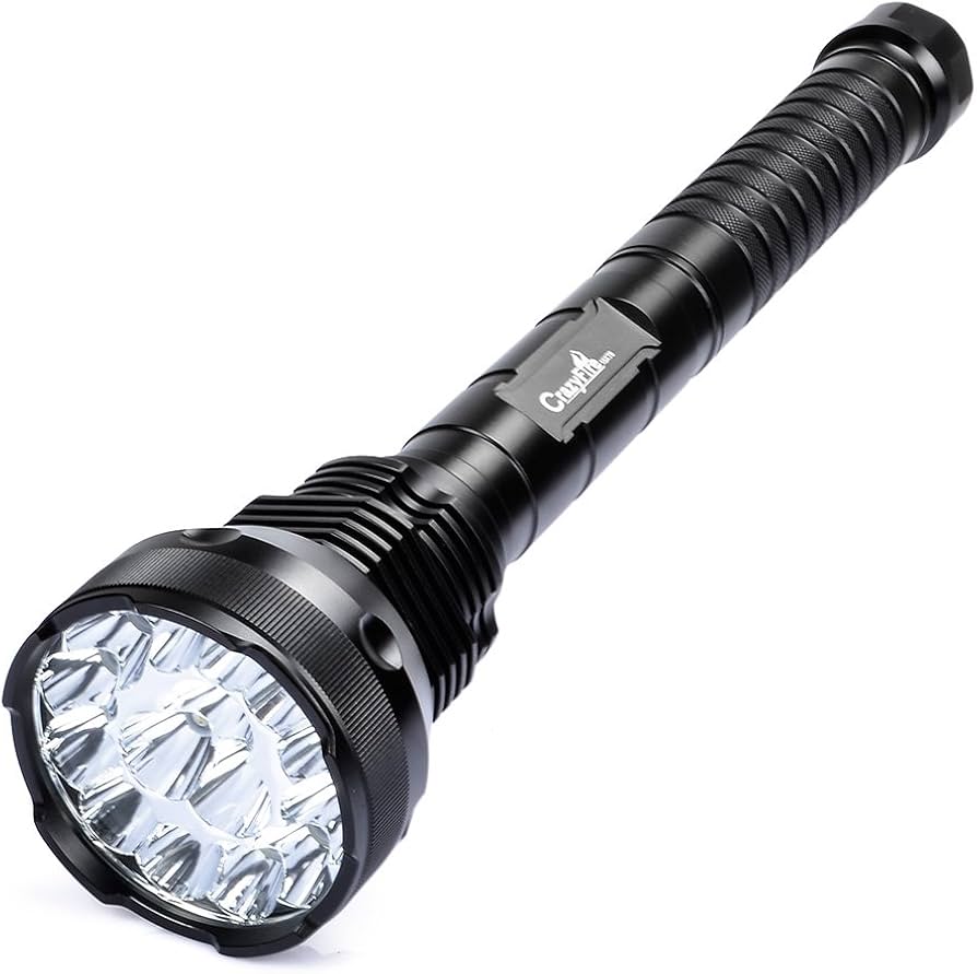 Amazon.co.jp: CrazyFire 懐中電灯 18000ルーメン 超強光度 XM-L T6×15