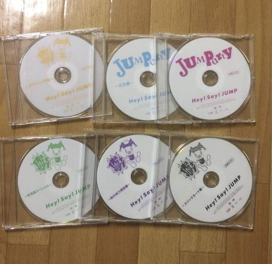 Amazon.co.jp: Jumparty 6枚セット hey! say! jump DVD : おもちゃ