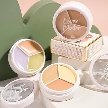 Amazon | 正規品 コンシーラー 3色 コンシーラーパレット 遮瑕膏 人気