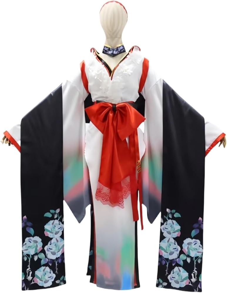 Amazon.co.jp: [DOKITOKI] 紅蓮 着物 コスプレ 衣装 勝利の女神 ニケ