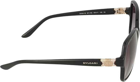 Bulgari Women's 8164B 0BV8164B 501/8G 56 Rectangular Sunglasses 56