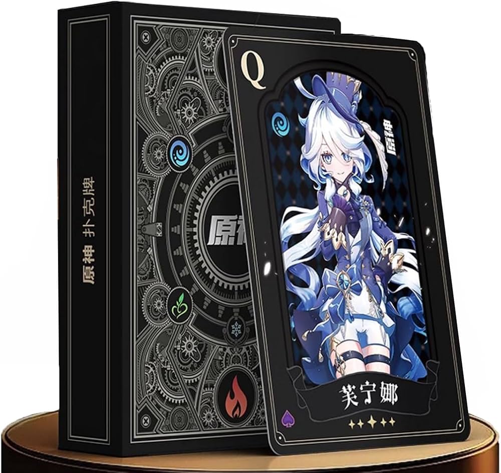 Amazon.co.jp: 原神 トランプ 56枚 キャラクター ポーカー フリーナ