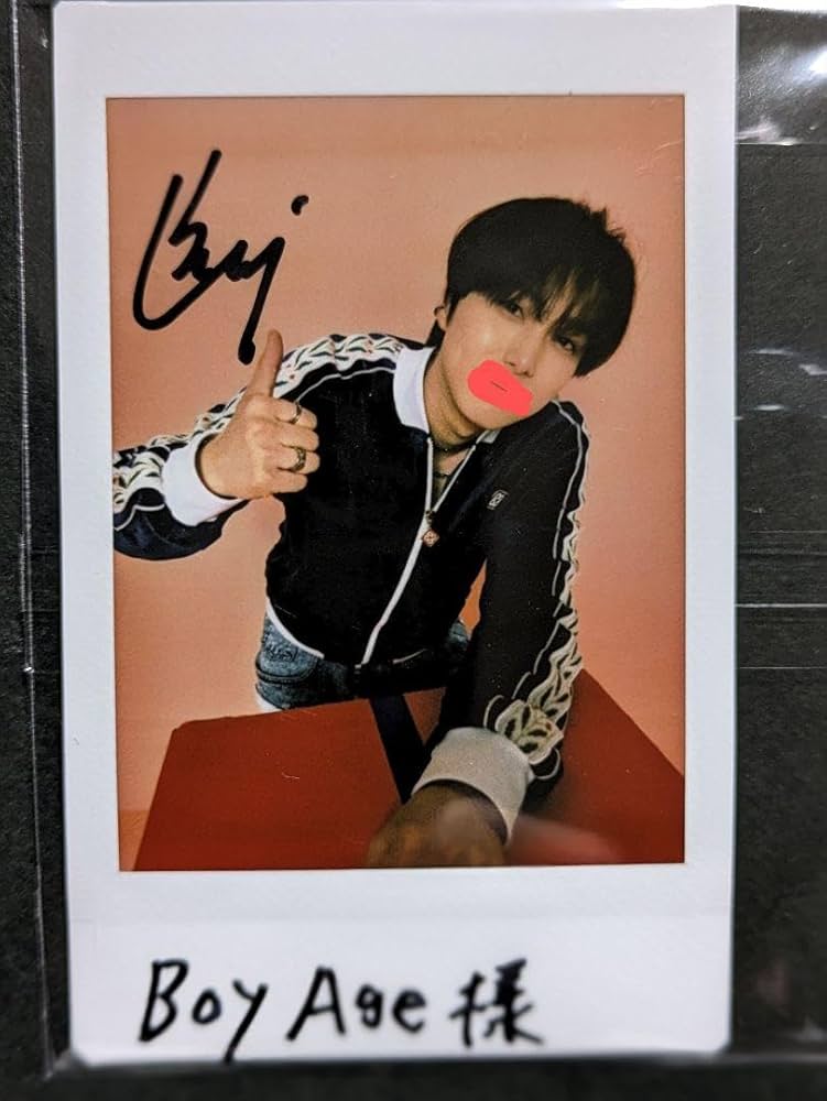 INI 尾崎匠海 サイン 直筆 ポスター b3 サイン会 awakening INI 尾崎匠