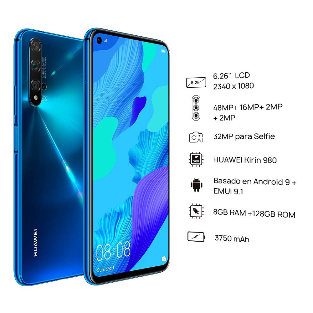 Huawei Nova 5T YAL-L21 128GB 6GB RAM International Version - C