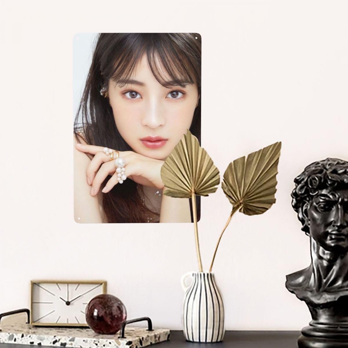 Amazon.co.jp: ブリキの絵 広瀬すず ブリキ看板 金属ポスター メタル