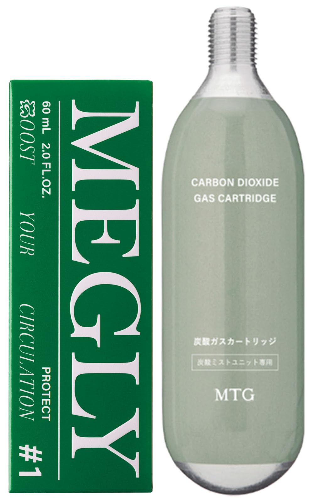 Amazon.co.jp: MEGLY 炭酸 化粧水 ミスト MTG エムティージー リピート