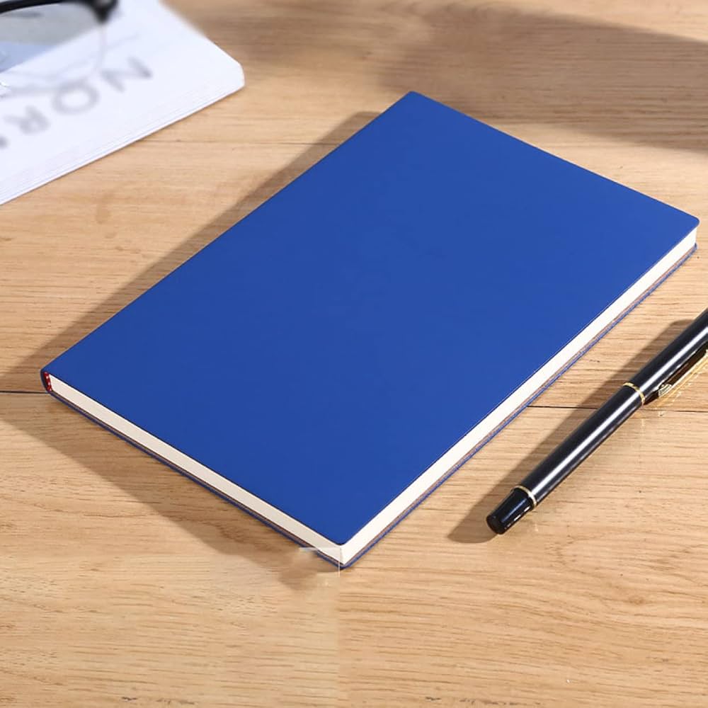 Amazon.co.jp: QQZSG ノート メモ 手帳 学生 学校 学用品 3青 事務用品