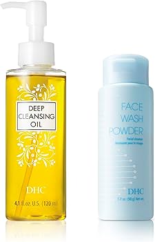 Amazon.com: DHC Deep Cleansing Oil 4.1 Fl Oz. and Face Wash Powder