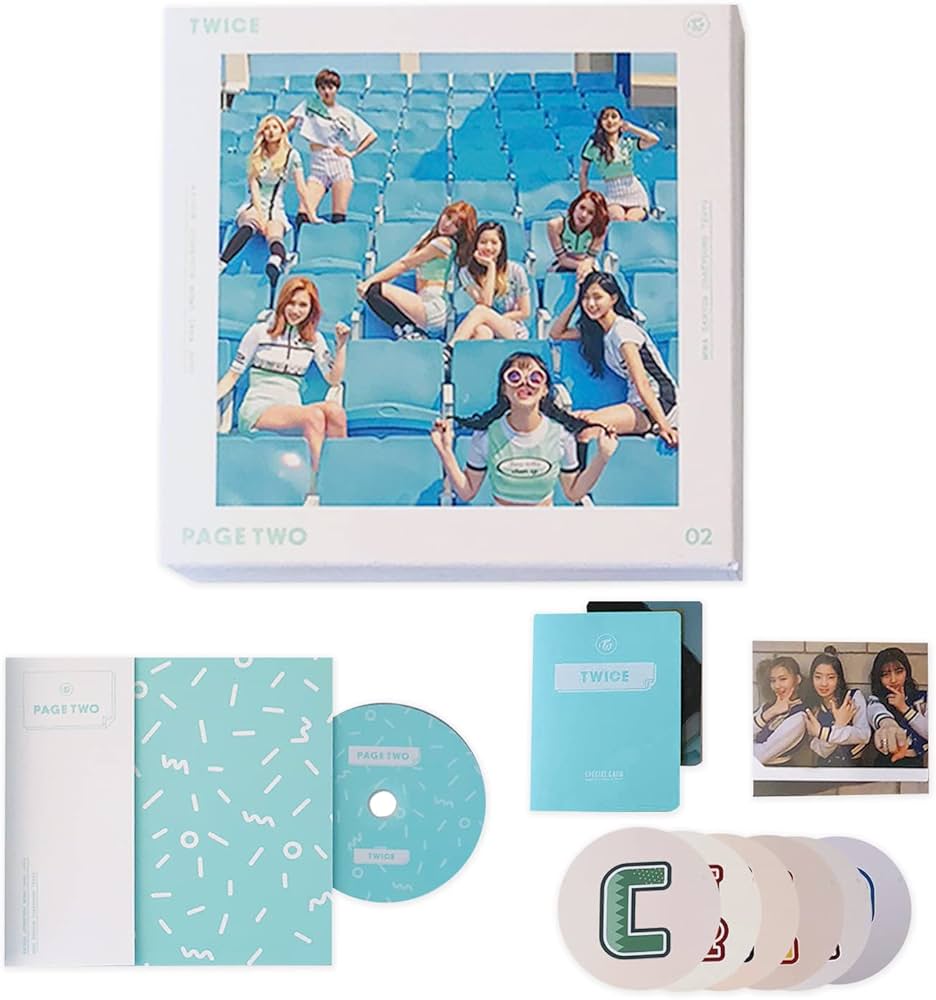 Amazon.co.jp: TWICE - セカンドミニアルバム [PAGE TWO] (Mint Ver