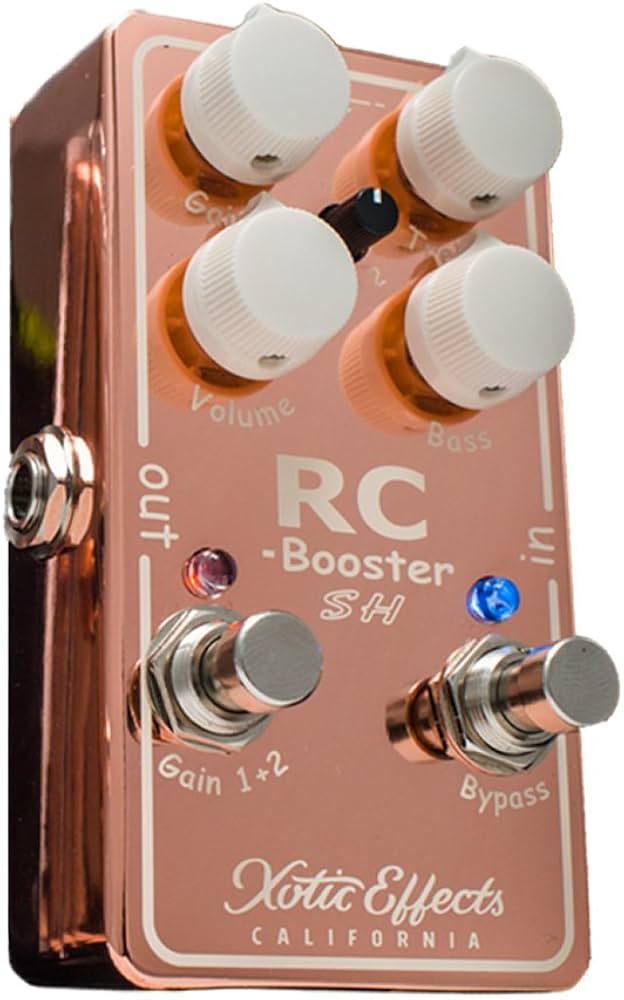 Amazon.co.jp: Xotic エキゾチック エフェクター ブースター RC