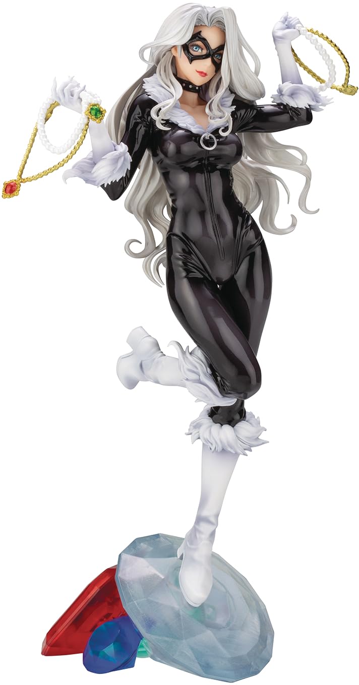 Amazon | Kotobukiya - Marvel Black Cat Steals Your Heart Bishoujo