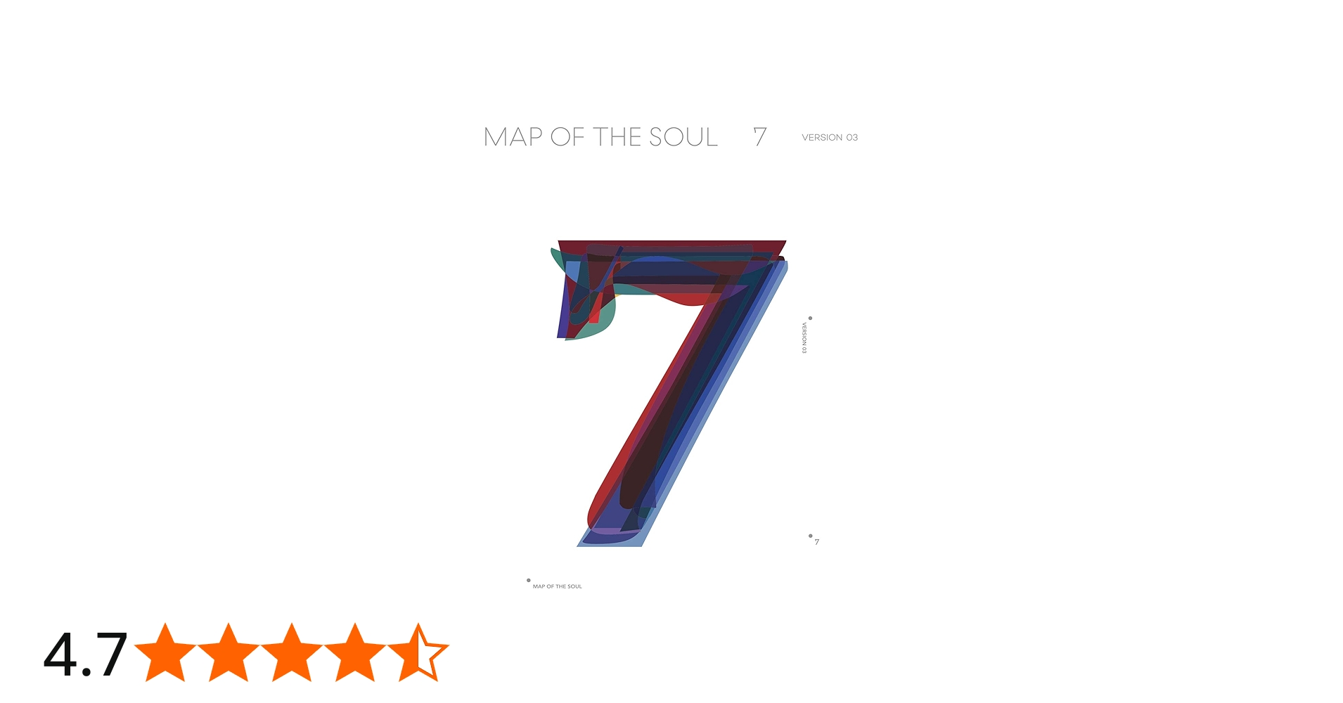 Amazon.co.jp: MAP OF THE SOUL : 7: ミュージック