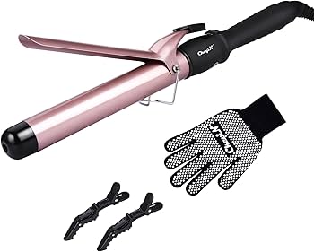 Amazon | CkeyiN ヘアアイロン カールアイロン32mm コテ マイナス