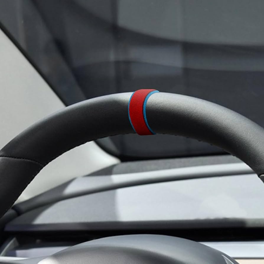 Amazon | ステアリングホイールセンターラインマーキング、テスラ