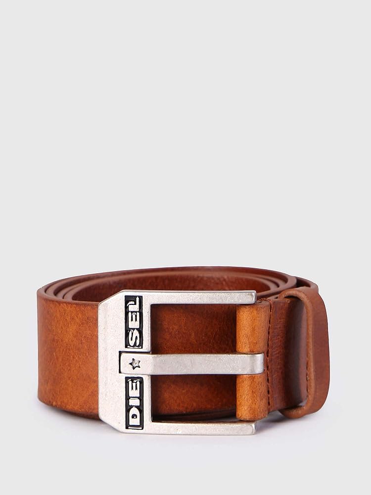 Amazon | (ディーゼル) DIESEL メンズ レザー ベルト - BLUESTAR