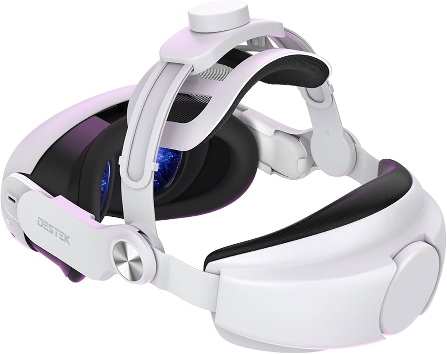 Amazon.com: DESTEK QH3 Upgrade Pressure-Free Head Strap – Enhanced