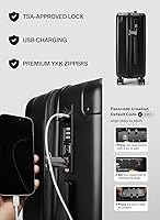 Amazon.com | BlackVoyage Air Vacuum Seal Suitcase Carry-On 20-Inch