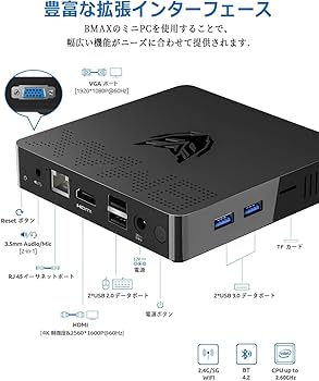 ミニPC BMAXB2S 6GB 128GB N4020 Windows11 ミニPC BMAXB2S 6GB 128GB